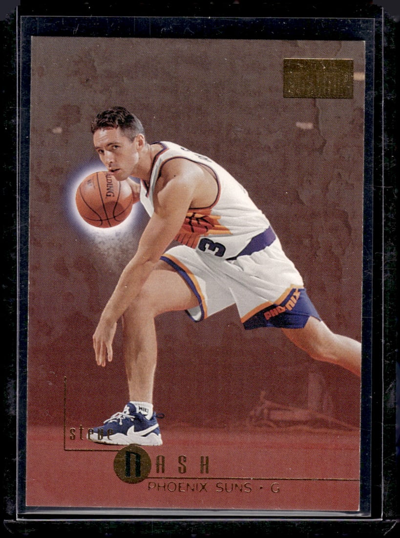 Steve Nash Rookie Card 1996-97 Skybox Premium #91 Phoenix Suns: SkyBox Basketball NBA Trading & Sports Cards, Sports Cards for Sale Near Me, Chrome, Refractor, SP, SSP, Valuable Auction Memorabilia Lots Sold On Line, NBA Championship & Hall of Fame Player Cards
