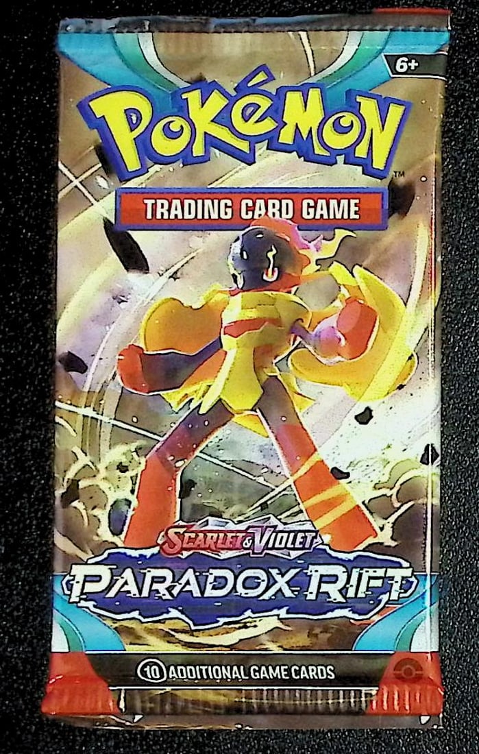 2023 Pokemon Scarlet & Violet Paradox Rift 10 Card TCG Booster Pack, Charizard, Pikachu, Holo: Pokemon Trading Card Game Cards, Charizard, Pikachu, Mewto, EX, Referse Holo, Holo Rare Cards, Secret Rare Cards, Full Art Cards, Evee, 3 Stars Ultra Rare Cards, Double Rare, Illustration Rare, Specia
