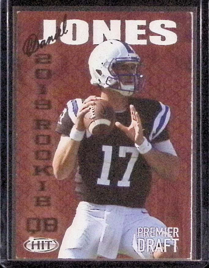 Daniel Jones Rookie Card 2019 Sage Hit Premier Draft #86 (1 of 2)