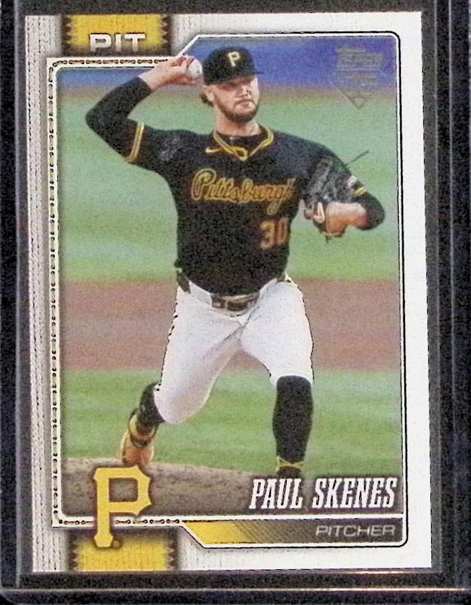 Paul Skenes 2026 Topps Series 1 75th Anniversary #100 Cy Young Winner: Topps Baseball MLB Trading & Sports Cards, Sports Cards for Sale Near Me, World Series & Hall of Fame Players Memorabilia, Refractors, X-Fractors, Numbered, SP, SSP, Valuable Auction Memorabilia Lots 