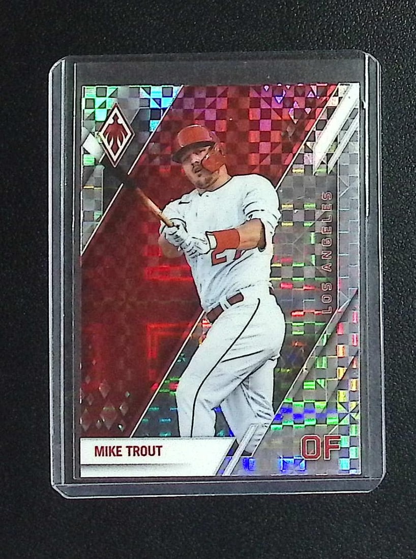 Mike Trout Building Blocks Prizm 2022 Panini Chronicles Phoenix #20: Panini Baseball MLB Trading & Sports Cards, Sports Cards for Sale Near Me, Prizm, Mosaic, Select, SP, SSP, Auction Memorabilia Lots for Sale On Line, World Series & Hall of Fame Players