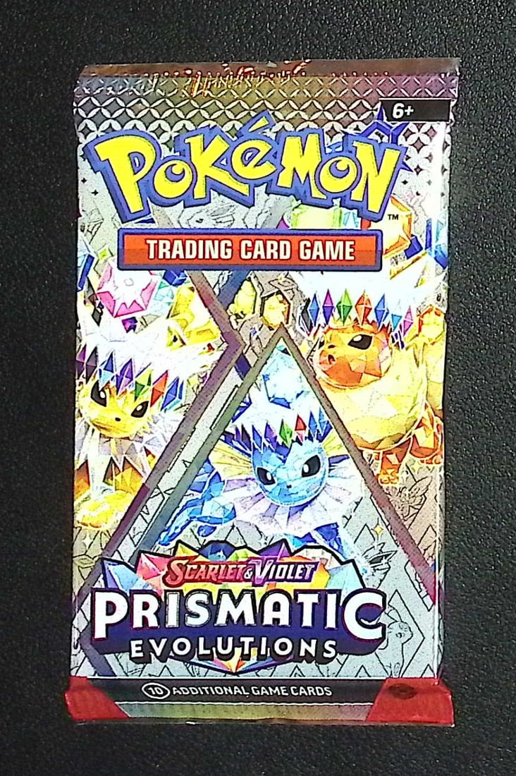 2025 Pokemon Scarlet & Violet Prismatic Evolutions 10 Card Booster Pack Charizard: Pokemon Trading Card Game Cards, Charizard, Pikachu, Mewto, EX, Referse Holo, Holo Rare Cards, Secret Rare Cards, Full Art Cards, Evee, 3 Stars Ultra Rare Cards, Double Rare, Illustration Rare, Specia
