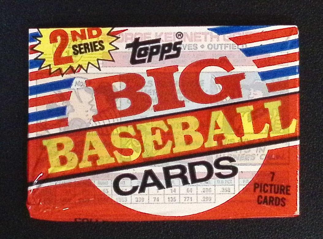 1988 Topps Vintage Big Baseball Cards Series 2 Retail Box Pack Sports Cards (1 of 1)