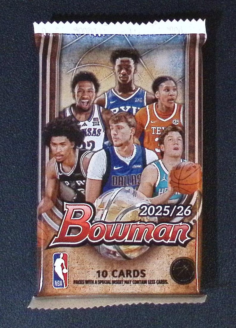 2025-26 Bowman Basketball BLASTER BOX PACK - Cooper Flagg & Kon Knueppel Rookie Cards: Bowman Basketball NBA Trading & Sports Cards, Sports Cards for Sale Near Me, Champion and Hall of Fame Players, Auction Lots for Sale On Line