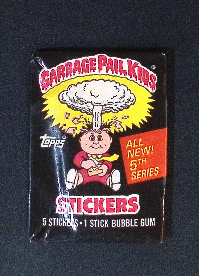 1986 Topps Vintage Garbage Pail Kids Retail Box Wax Pack - 5th Series (1 of 1)