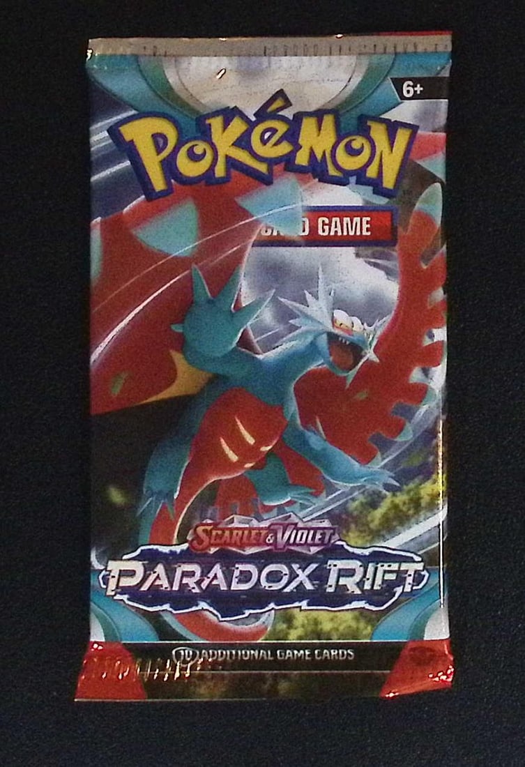 2023 Pokemon Scarlet & Violet Paradox Rift 10 Card TCG Booster Pack, Charizard, Pikachu, Holo: Pokemon Trading Card Game Cards, Charizard, Pikachu, Mewto, EX, Referse Holo, Holo Rare Cards, Secret Rare Cards, Full Art Cards, Evee, 3 Stars Ultra Rare Cards, Double Rare, Illustration Rare, Specia