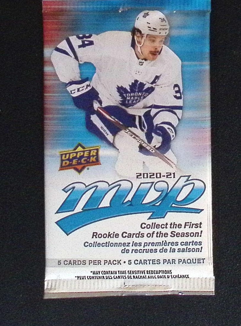 2020-21 Upper Deck MVP Hockey Card BLASTER BOX PACK Sports Cards: Upper Deck Hockey NHL Trading & Sports Cards, Sports Cards for Sale Near Me, Connor McDavid, Alex Ovechkin, Sidney Crosby, Nathan McKinnon, Stanley Cup & Hall of Fame Players, Auction Memorabilia