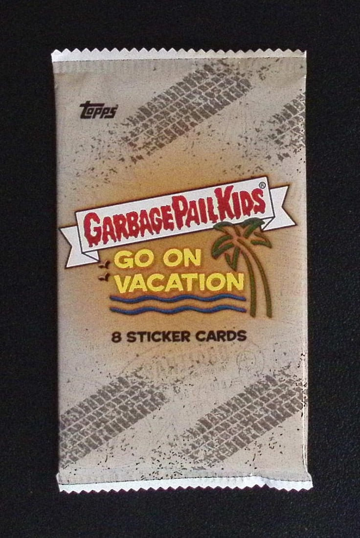 2021 Topps Garbage Pail Kids Go On Vacation Wax Pack Sticker Cards (1 of 1)