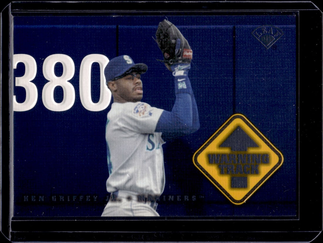 Ken Griffey Jr. Warning Track /3500 1997 Leaf Donruss #1 Seattle Mariners: Donruss Baseball MLB Trading & Sports Cards, Sports Cards for Sale Near Me, Prizm, Mosaic, Select, SP, SSP, Auction Memorabilia Lots for Sale On Line, World Series & Hall of Fame Players, Diamond King