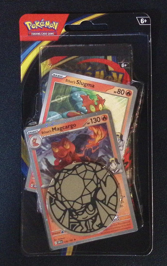 Pokemon Mega Evolutions Phantasmal Flames Single Booster Blister Hanger w/ 1 Coin & 2 Promo Cards: Pokemon Trading Card Game Cards, Charizard, Pikachu, Mewto, EX, Referse Holo, Holo Rare Cards, Secret Rare Cards, Full Art Cards, Evee, 3 Stars Ultra Rare Cards, Double Rare, Illustration Rare, Specia