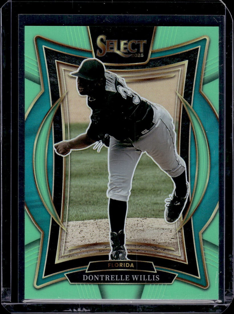 Dontrelle Willis Neon Green Prizm /49 2025 Select #18 Miami Marlins: Panini Baseball MLB Trading & Sports Cards, Sports Cards for Sale Near Me, Prizm, Mosaic, Select, SP, SSP, Auction Memorabilia Lots for Sale On Line, World Series & Hall of Fame Players