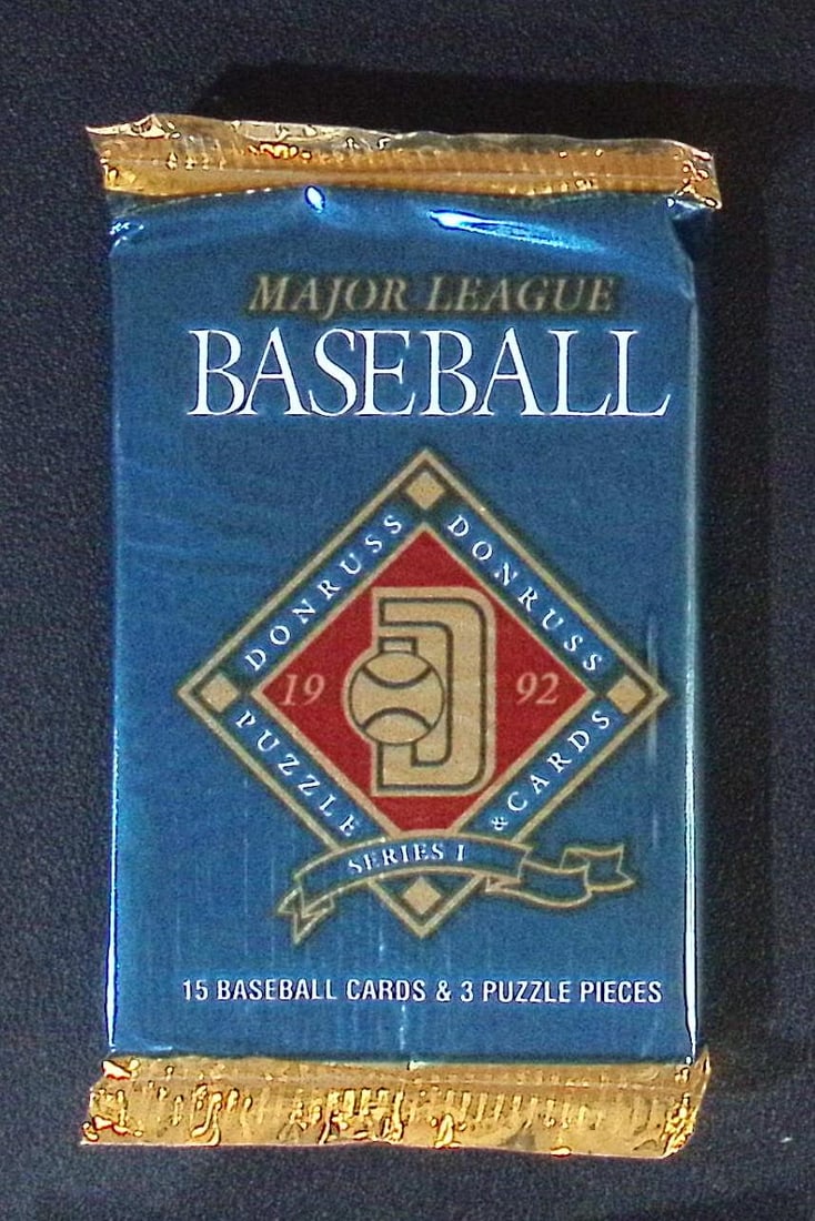 1992 Donruss Vintage Series 1 Baseball Card Retail Box Wax Pack (1 of 1)