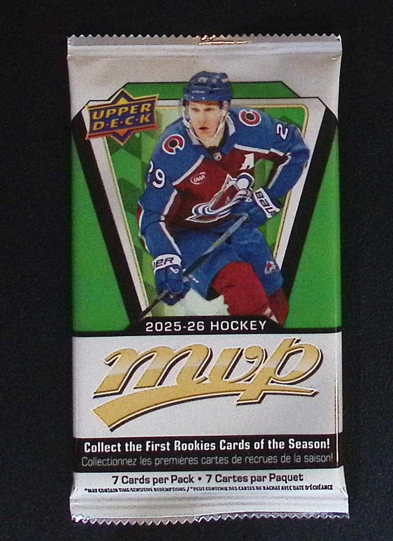 2025-26 Upper Deck MVP Hockey BLASTER BOX PACK - NHL Sports Trading Card: Upper Deck Hockey NHL Trading & Sports Cards, Stanley Cup Winners & Hall of Fame Players, Connor McDavid, Alex Ovechkin, Sports Cards for Sale Near Me, Auction Lots for Sale on Line