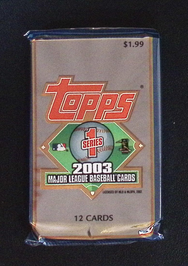 2003 Topps Series 1 Baseball Blaster Box Pack (1 of 1)