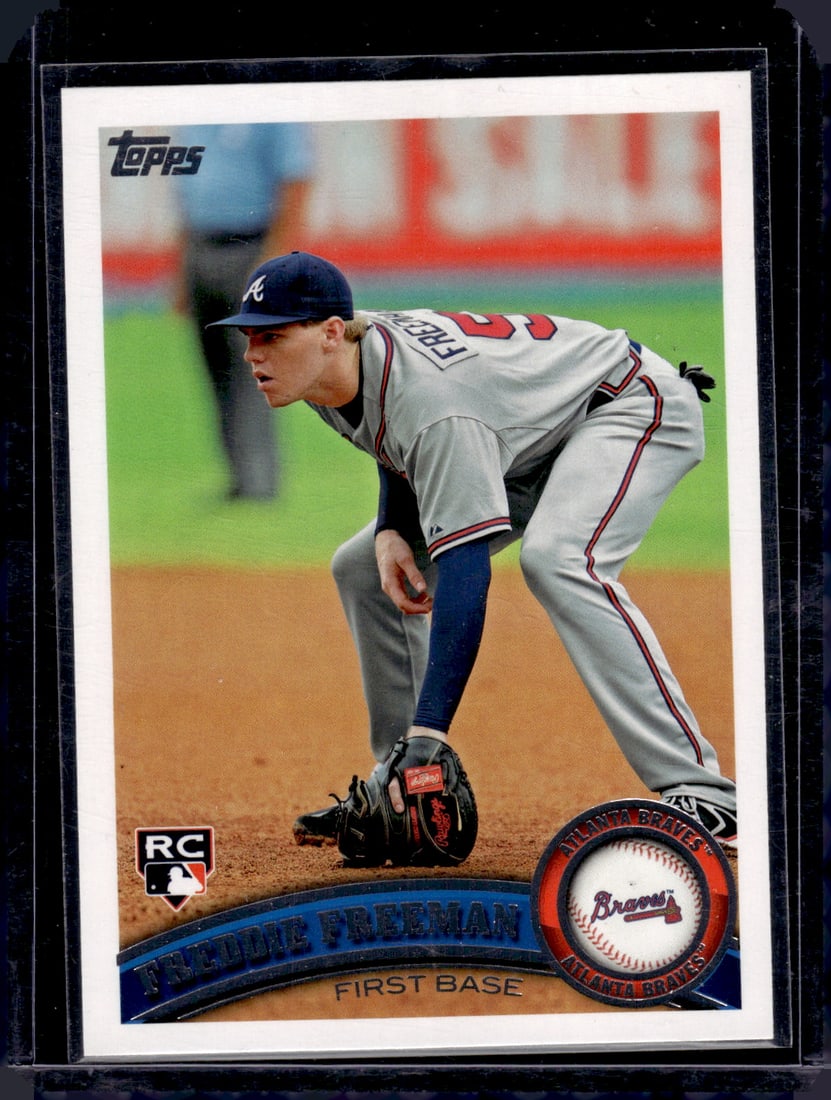 Freddie Freeman Rookie Card 2011 Topps #145 Braves, Dodgers (1 of 2)