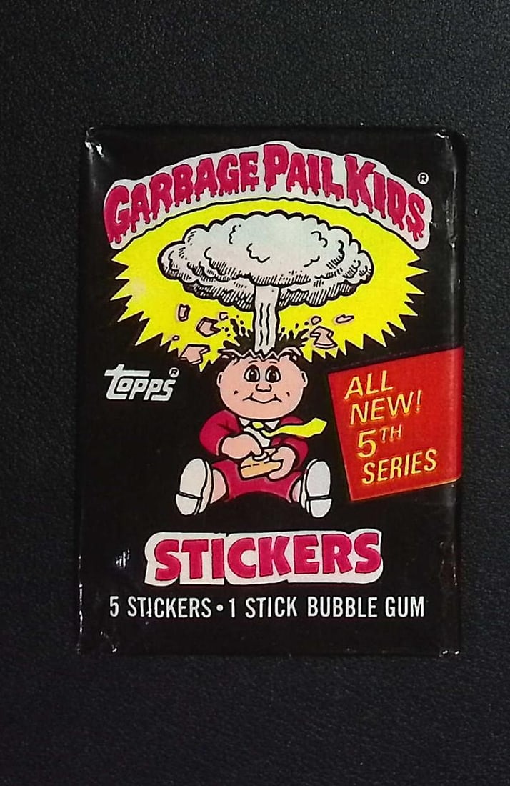 1986 Topps Vintage Garbage Pail Kids Retail Box Wax Pack - 5th Series (1 of 1)