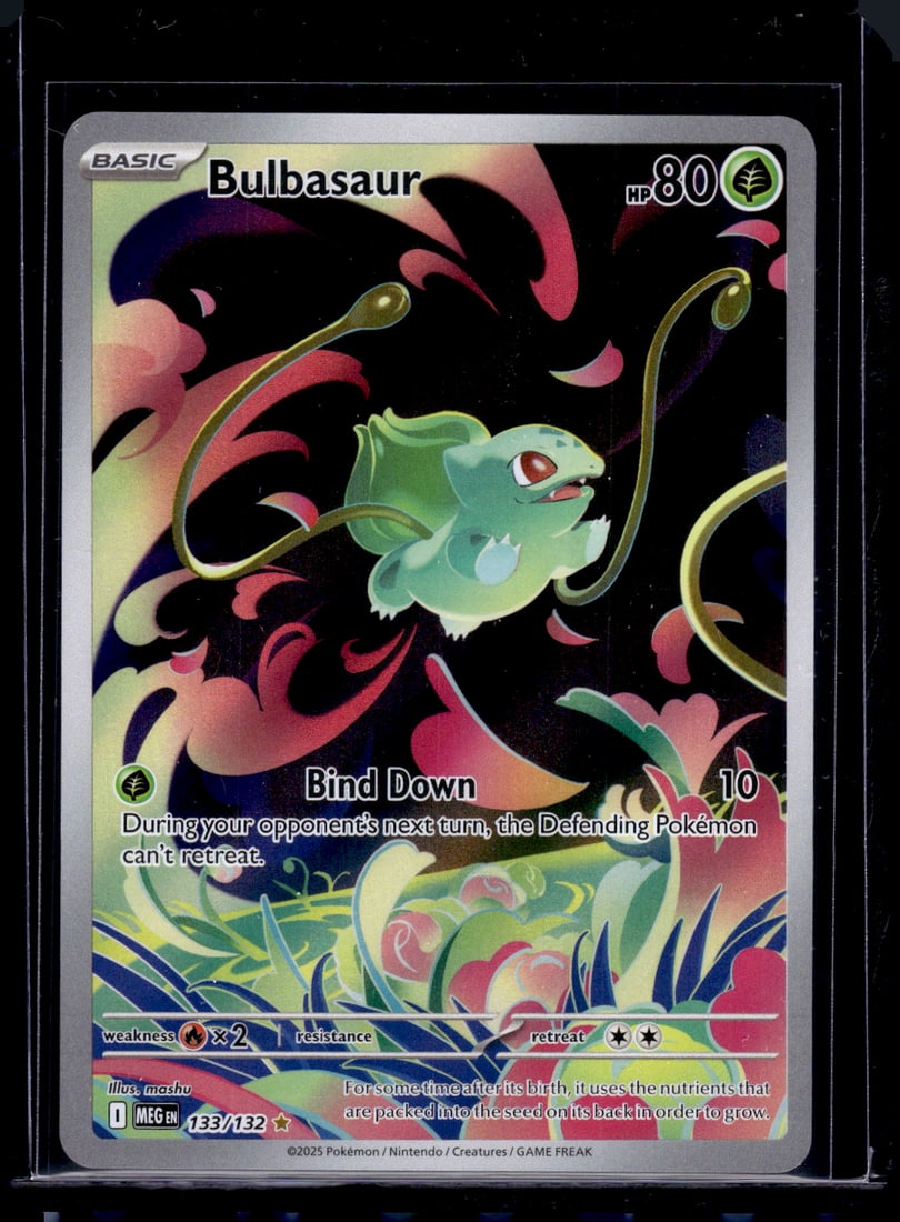Pokemon Mega Evolution Bulbasaur Illustration Rare #133 (1 of 2)