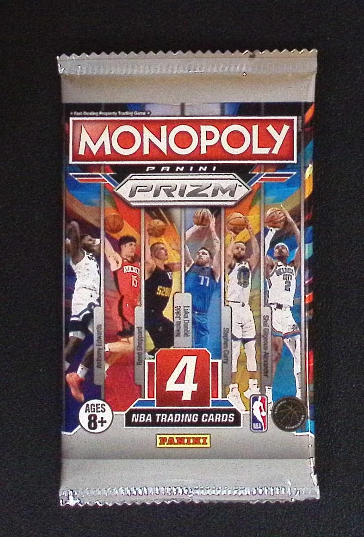2024-'25 Panini Prizm Monopoly Basketball Card Blaster Box Pack Sports Card: Panini Prizm Basketball NBA Trading & Sports Cards,Victor Wembanyama Jayson Tatum, Jalen Brunson, NBA Trading Cards, Sports Cards, Shai Gilgeous-Alexander, Anthony Edwards, Jayson Tatum, Steph Curry, 