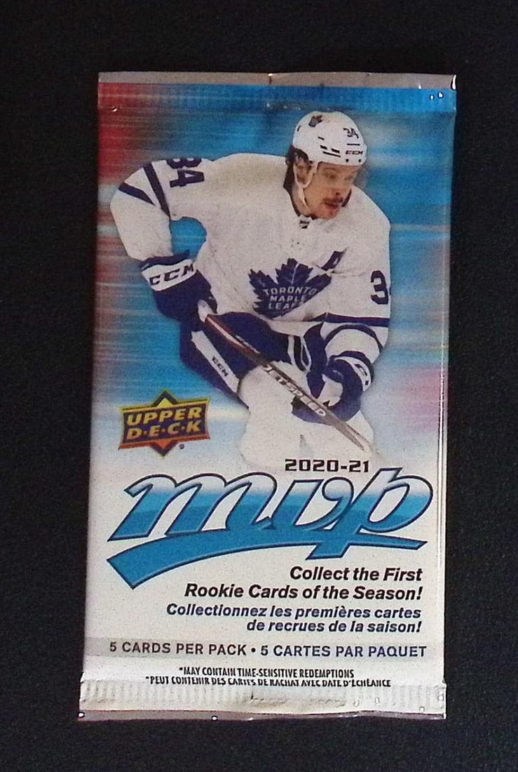 2020-21 Upper Deck MVP Hockey Card BLASTER BOX PACK Sports Cards: Upper Deck Hockey NHL Trading & Sports Cards, Sports Cards for Sale Near Me, Connor McDavid, Alex Ovechkin, Sidney Crosby, Nathan McKinnon, Stanley Cup & Hall of Fame Players, Auction Memorabilia Lots