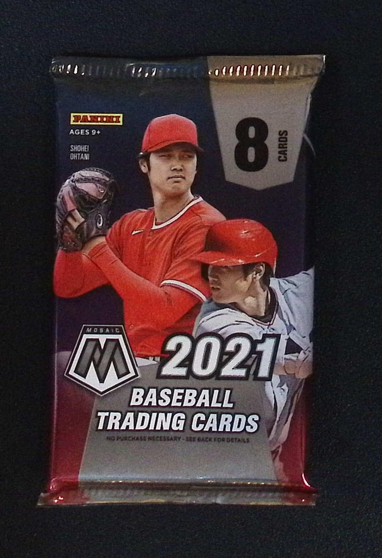 2021 Panini Mosaic Baseball Card MEGA BOX PACK - MLB Trading Cards, Shohei Ohtani, Aaron Judge (1 of 1)
