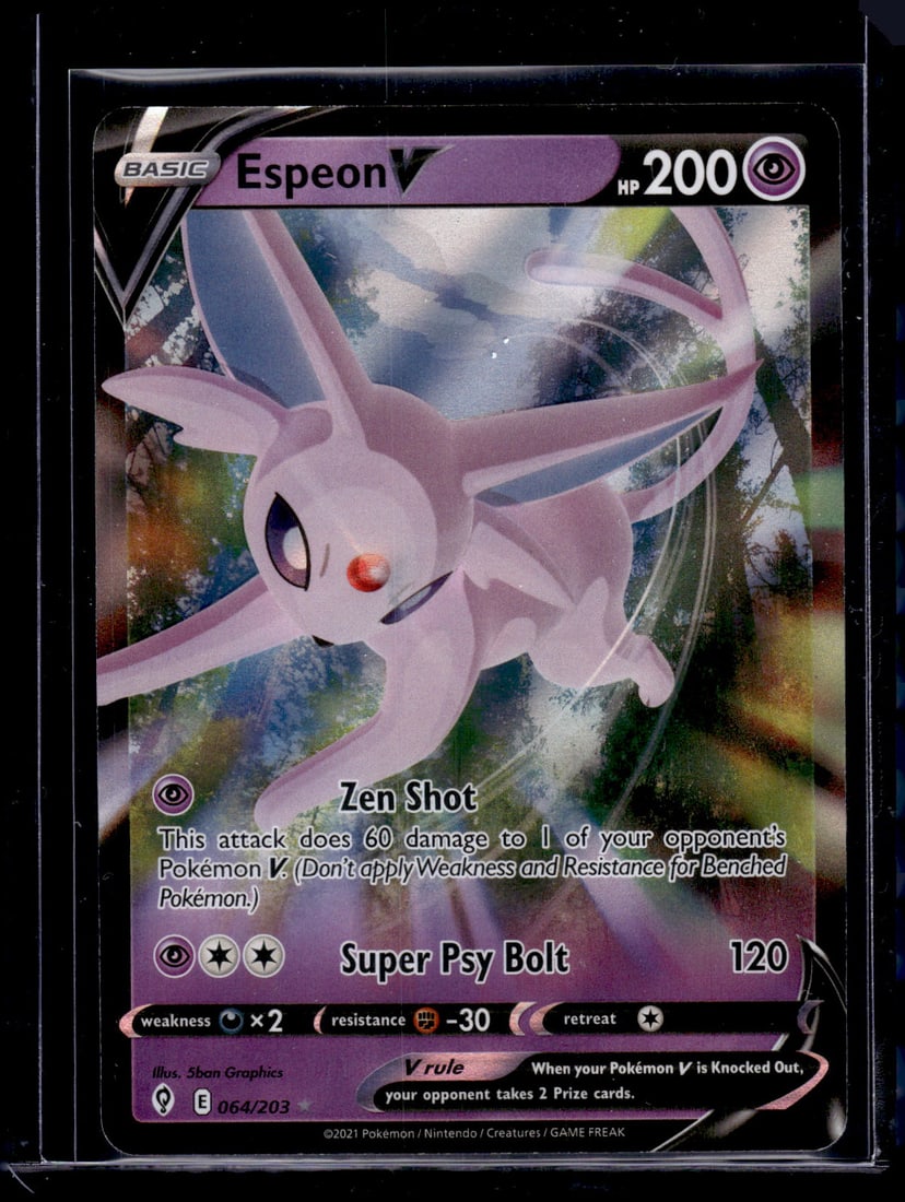 Pokemon Evolving Skies Espeon V #64 (1 of 2)