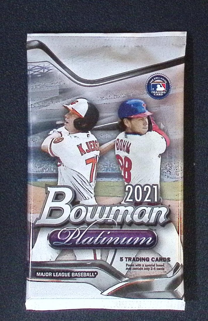 2021 Bowman Platinum Baseball MEGA BOX PACK, Sports Cards, MLB Trading Cards: Bowman Baseball MLB Trading & Sports Cards, World Series & Hall of Fame Players, Auction Lots for Sale On Line, Rookie & Prospect Cards, Refractors, Numbered, SSP, SP