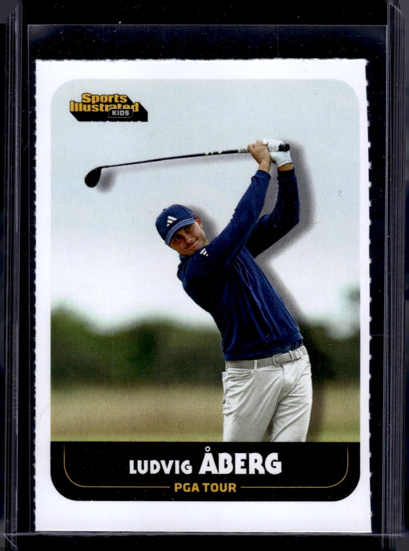Ludvig Aberg 2024 Sports Illustrated Kids #1139 PGA Tour, Golf (1 of 2)