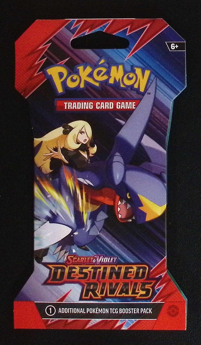 2024 Pokemon Scarlet & Violet Destined Rivals Sleeved 10 Card Booster Pack Charizard (1 of 1)