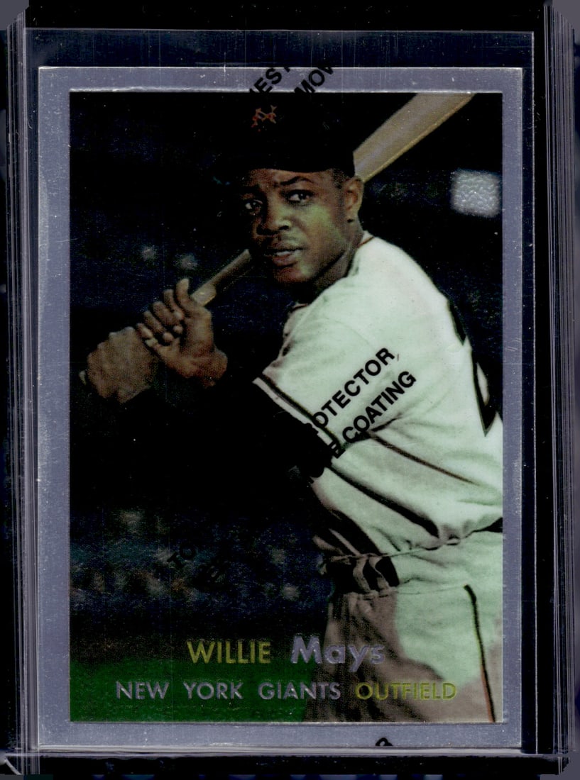 Willie Mays 1996 Topps Commemorative Set #10: Topps Baseball MLB Trading & Sports Cards, Sports Cards for Sale Near Me, World Series & Hall of Fame Players Memorabilia, Refractors, X-Fractors, Numbered, SP, SSP, Valuable Auction Memorabilia Lots 