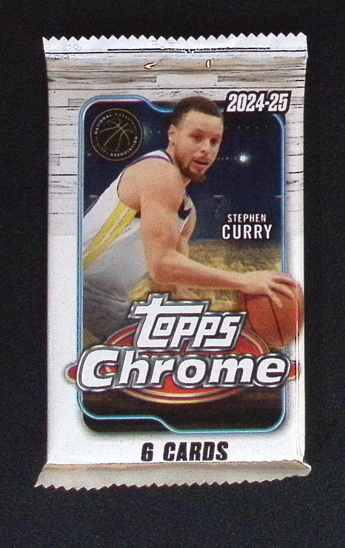 2024 Topps Chrome Basketball Cards MEGA BOX PACK (1 of 1)