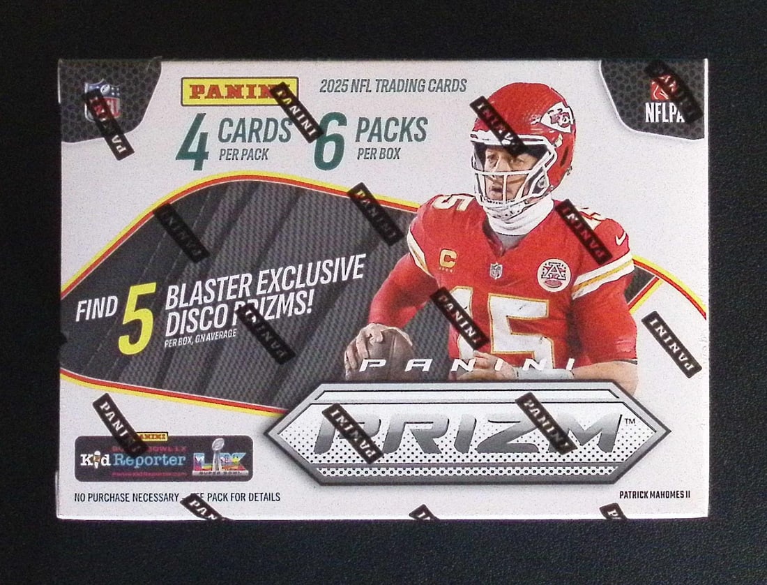 2025 Panini Prizm Football BLASTER BOX - Jaxson Dart, Cam Skattebo, Travis Hunter, Emeka Egbuka: Panini Rookie Football NFL Trading & Sports Cards, Rookie Cards in This Set are Jaxson Dart, Cam Ward, Shedeur Sanders, Cam Skattebo, Travis Hunter, Football & Sports Cards for Sale Near Me, Silver, W