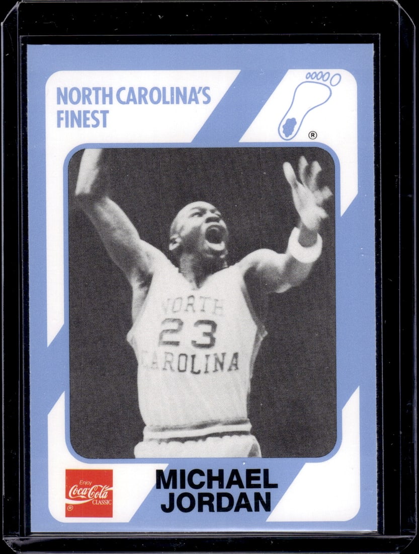 Michael Jordan 1989 Collegiate Collection #65 UNC Tarheels, Chicago Bulls (1 of 2)