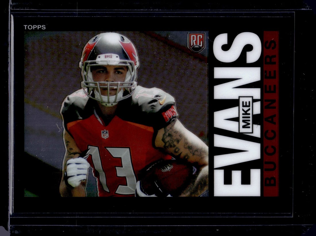 Mike Evans Rookie Card 2014 Topps Chrome #12 Tampa Bay Buccaneers (1 of 2)