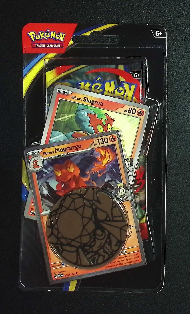 Pokemon Mega Evolutions Phantasmal Flames Single Booster Blister Hanger w/ 1 Coin & 2 Promo Cards: Pokemon Trading Card Game Cards, Charizard, Pikachu, Mewto, EX, Referse Holo, Holo Rare Cards, Secret Rare Cards, Full Art Cards, Evee, 3 Stars Ultra Rare Cards, Double Rare, Illustration Rare, Specia