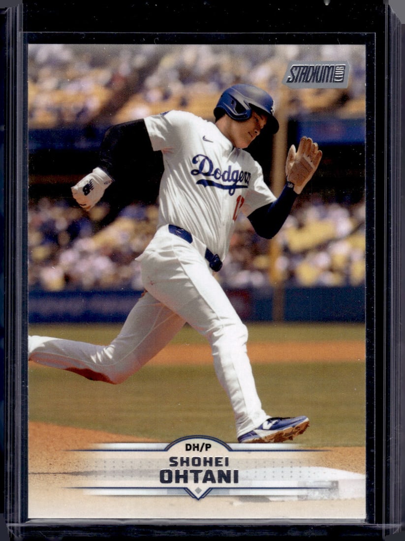 Shohei Ohtani 2025 Topps Stadium Club #58 Los Angeles Dodgers: Topps Baseball MLB Trading & Sports Cards, Sports Cards for Sale Near Me, World Series & Hall of Fame Players Memorabilia, Refractors, X-Fractors, Numbered, SP, SSP, Valuable Auction Memorabilia Lots 