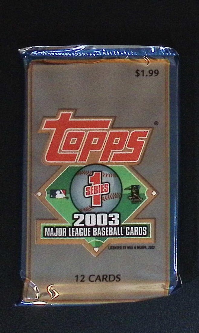 2003 Topps Series 1 Baseball Blaster Box Pack: Topps Series 1 Baseball MLB Trading & Sports Cards, Sports Cards for Sale Near Me, Auction Baseball Lots for Sale on Line, World Series & Hall of Fame Players