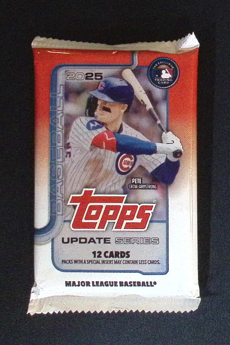 2025 Topps Update Series Baseball Cards BLASTER BOX PACK Sports Cards Rookie Cards James Wood (1 of 1)