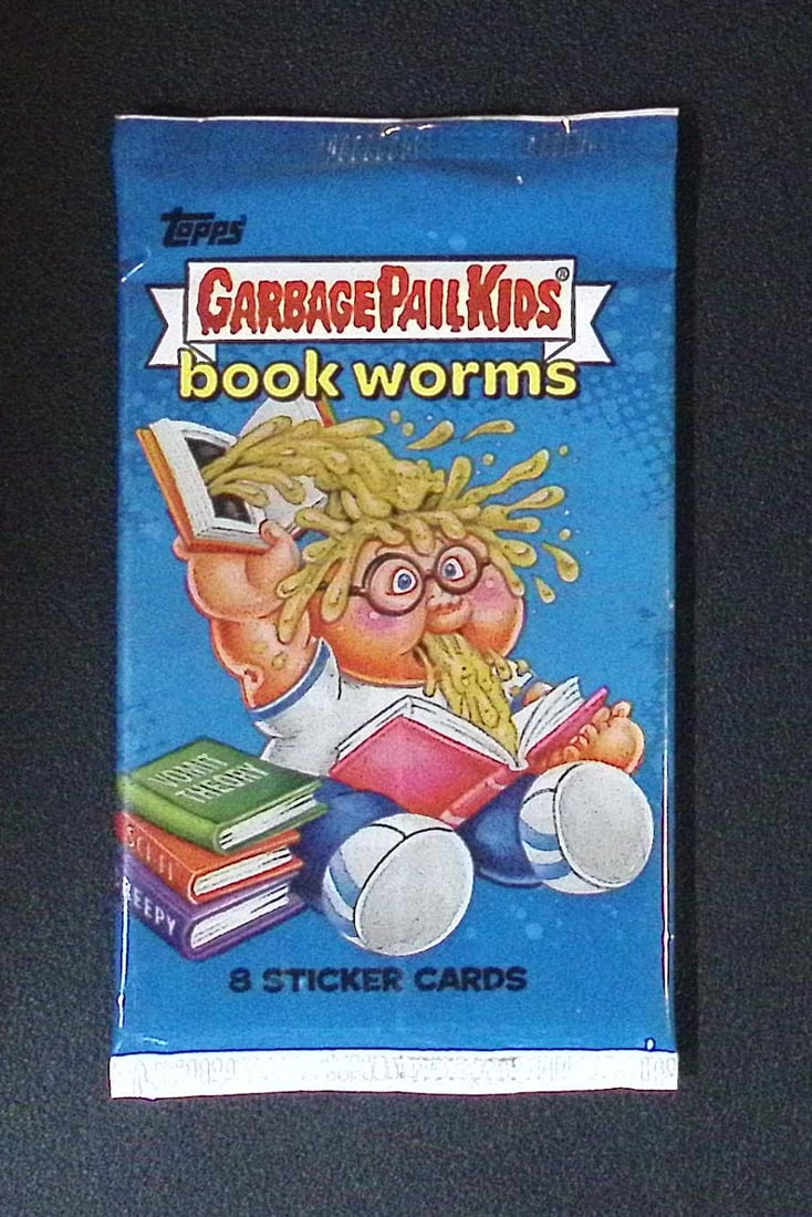 2022 Gargage Pail Kids Bookworms Mega Box Pack: Numbered Cards, Wave Parallels, Topps Trading Cards Sold on Line, Auction Lots for sale on line, Trading Card Stickers