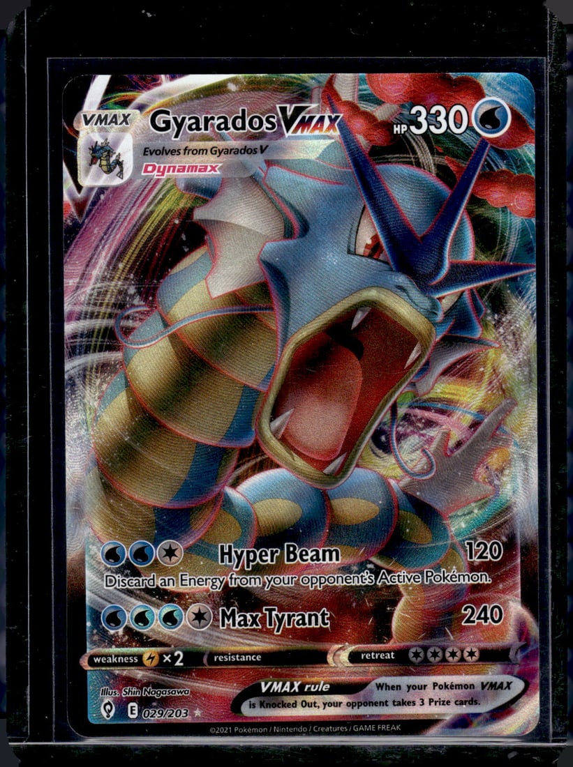 Pokemon SWSH Evolving Skies Gyarados VMax #29 (1 of 2)