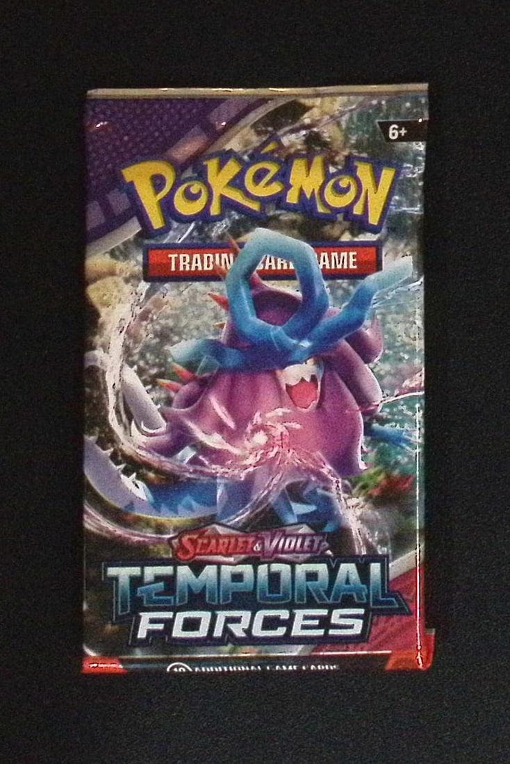 2024 Pokemon Scarlet & Violet Temporal Forces 10 Card Booster Pack, Charizard, Pikachu (1 of 1)
