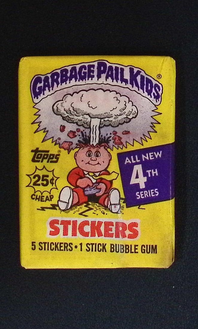 1986 Topps Vintage Garbage Pail Kids Retail Box Wax Pack - 4th Series (1 of 1)