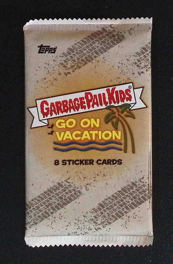 2021 Topps Garbage Pail Kids Go On Vacation Wax Pack Sticker Cards: Numbered Cards, Wave Parallels, Topps Trading Cards Sold on Line, Auction Lots for sale on line, Trading Card Stickers