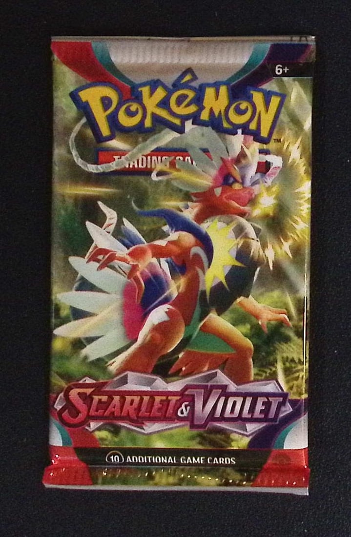 2023 Pokemon Scarlet & Violet 10 Card TCG Booster Pack, Charizard, Pikachu, Holo (1 of 1)