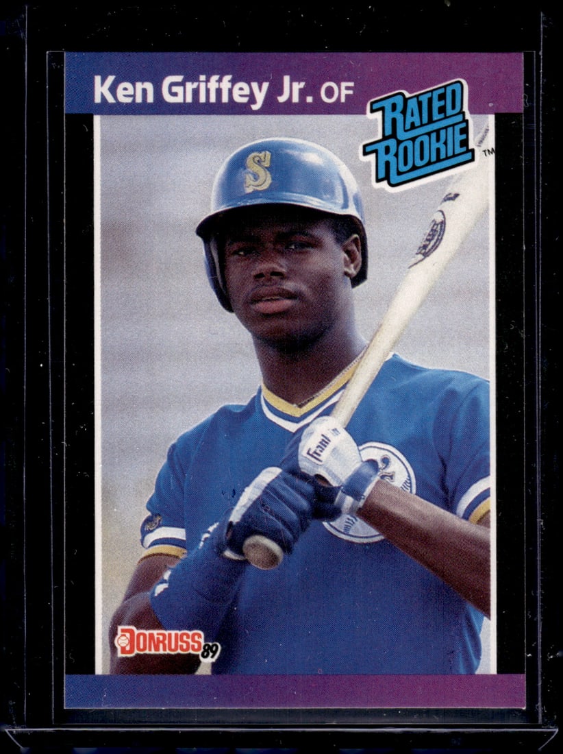Ken Griffey Jr. Rookie Card 1989 Donruss #33 Seattle Mariners (1 of 2)
