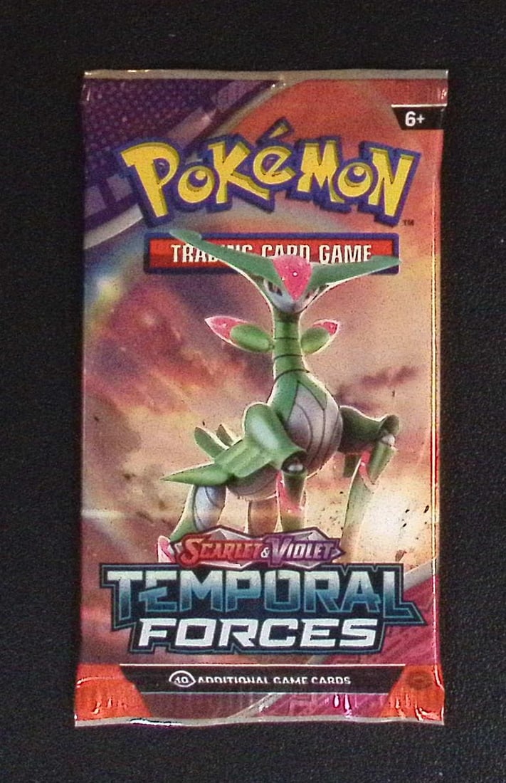 2024 Pokemon Scarlet & Violet Temporal Forces 10 Card Booster Pack, Charizard, Pikachu (1 of 1)