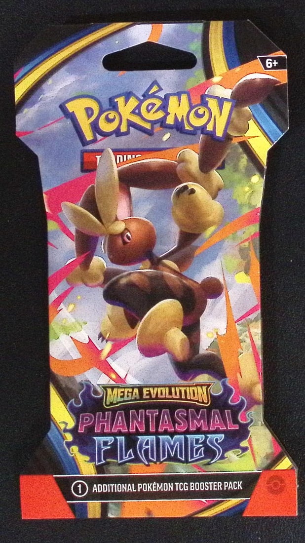 2025 Pokemon Mega Evolution Phantasmal Flames Sleeved Booster Pack: Pokemon Trading Card Game Cards, Charizard, Pikachu, Mewto, EX, Referse Holo, Holo Rare Cards, Secret Rare Cards, Full Art Cards, Evee, 3 Stars Ultra Rare Cards, Double Rare, Illustration Rare, Specia