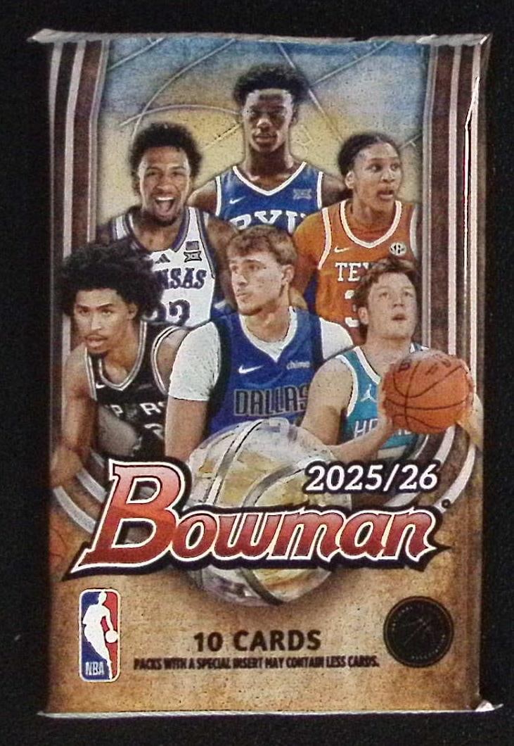 2025-26 Bowman Basketball BLASTER BOX PACK - Cooper Flagg & Kon Knueppel Rookie Cards: Bowman Basketball NBA Trading & Sports Cards, Sports Cards for Sale Near Me, Champion and Hall of Fame Players, Auction Lots for Sale On Line