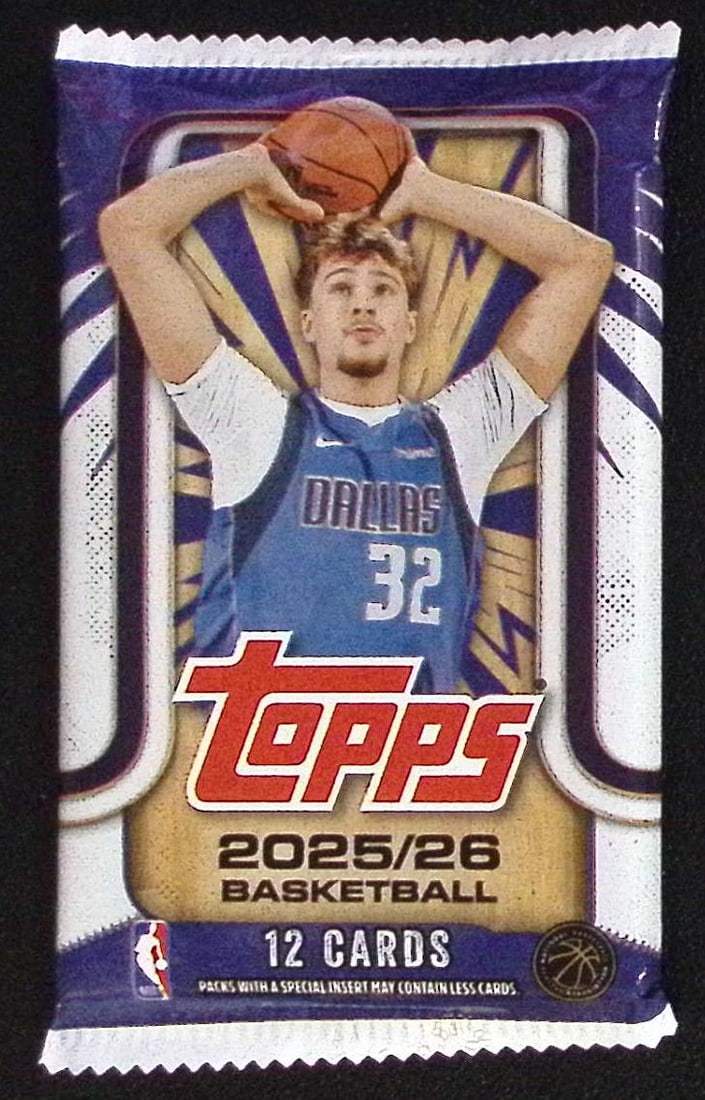 2025-26 Topps Basketball Card BLASTER BOX PACK - RC'S: Cooper Flagg, Kon Kneuppel: Topps Basketball NBA Trading & Sports Cards, Rookie Cards in this set are Cooper Flagg, Dylan Harper, Ace Bailey, V J Edgecombe, Kon Knueppel , Autographs, Signatures, Green Topps Logo Refractor, Auct