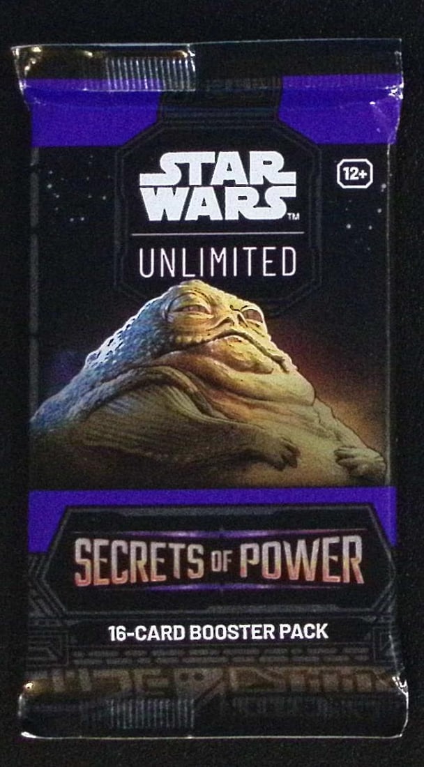 Star Wars Unlimited Secrets of Power 16 Card Booster Pack: 1 Rare or Legendary per Pack: Disney TCG, Trading Card Games, 1 Leader, 1 Base/Token, 9 Commons, 3 Uncommon, 1 Rare or Legendary, & 1 Premium Foil Card Per Pack. Darth Vader, Luke Skywalker, Princess Leia, Mandalorian, Yoda, Grogu