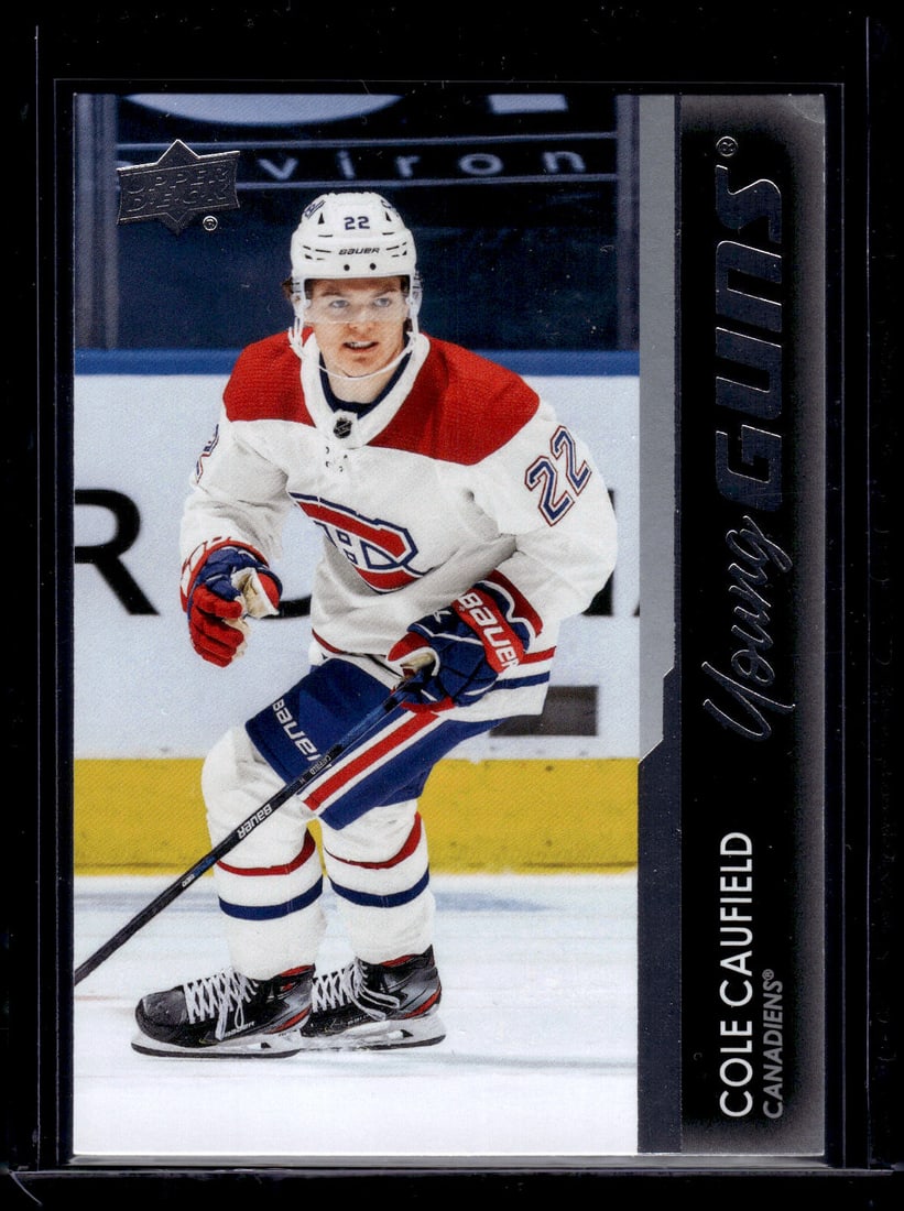 Cole Caufield Young Guns 2021-22 Upper Deck #201 Top Right Corner Has Ding See Pics!: Upper Deck NHL Hockey Trading & Sports Cards, Sports Cards for Sale Near Me, Stanley Cup & Hall of Fame Players, Valuable Auction Memorabilia Lots for Sale On Line